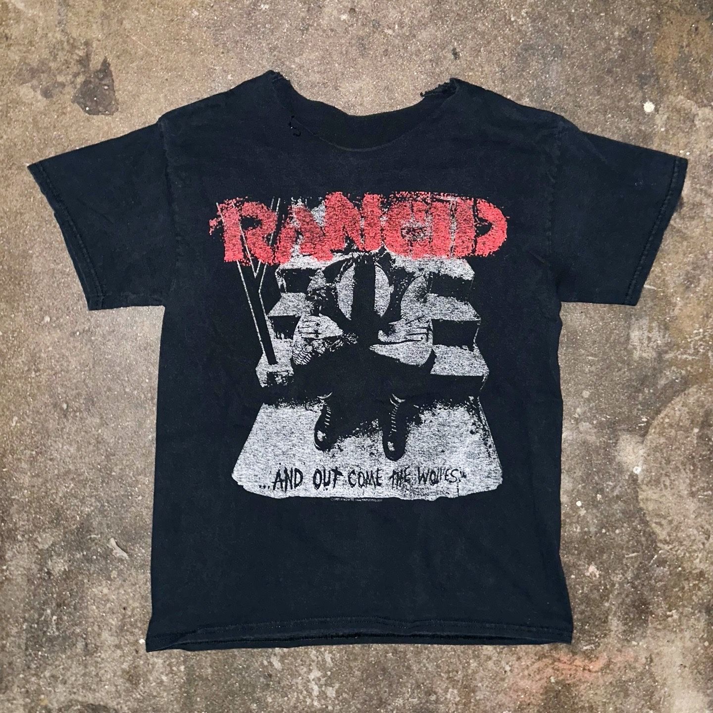 Vintage 1994 Rancid Cut Off Shirt