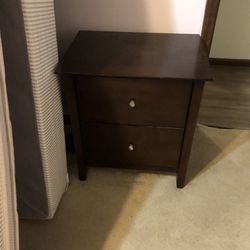 Dresser With Mirror Nightstand And Bed Frame 