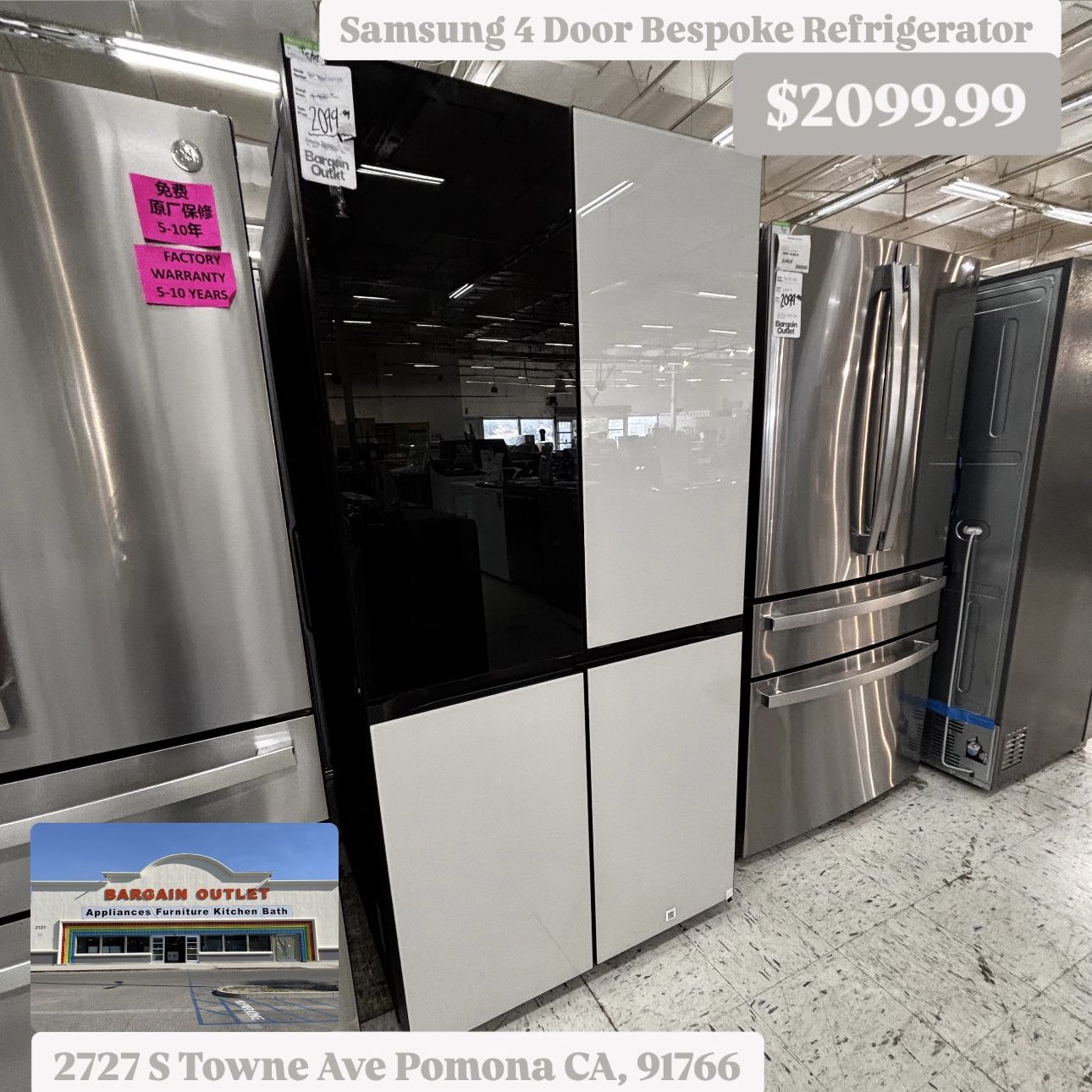 Samsung Bespoke 4 Door Refrigerator