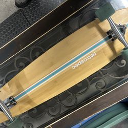 Retrospec Zed Aqua Pipeline Kicktail Longboard