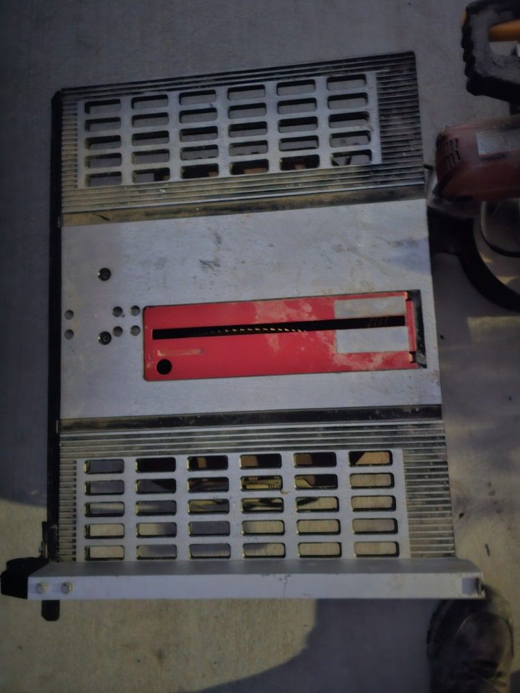 Chicago Electric Chop Saw and Table Saw