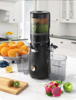 ACOQOOS Juicer Machines, 5.3" Wide Chute