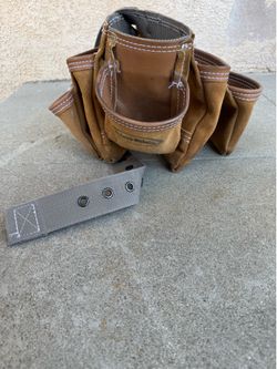 Leather tool belt