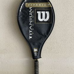 Tennis Racket Wilson Titanium Vector Soft Shock