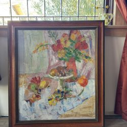Vintage Oil Painting 30” X 40”