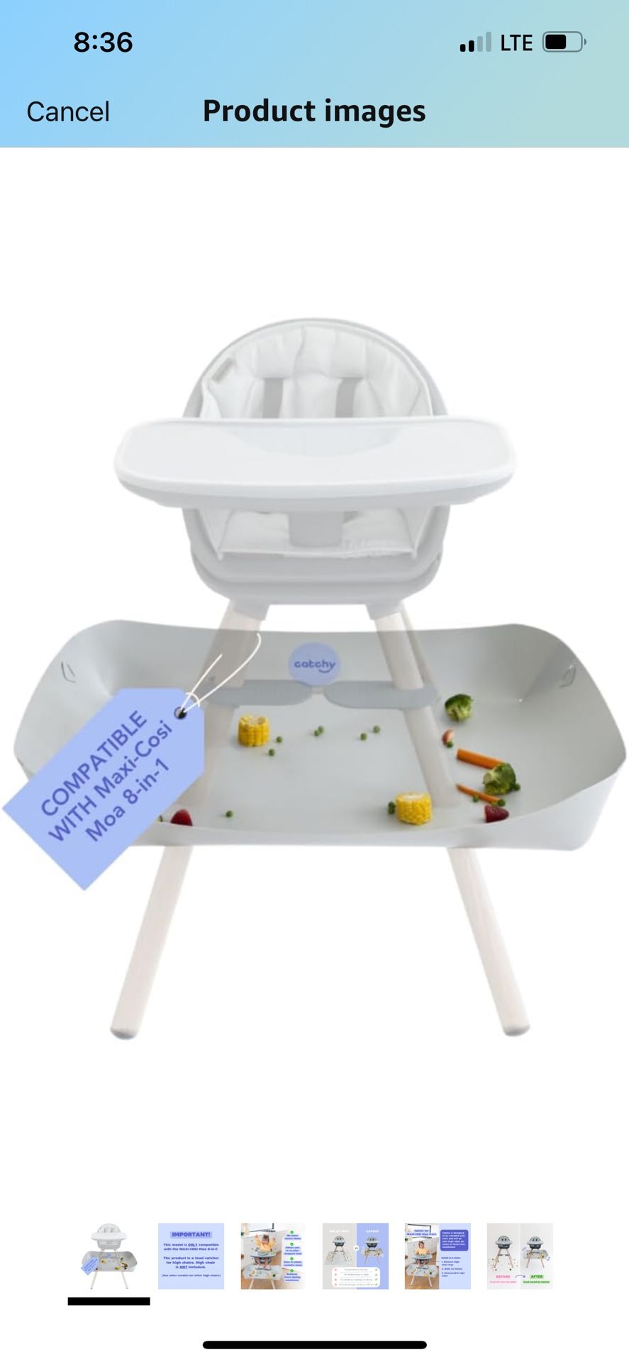 Catchy Good Catcher For Maxi Cosi Moa 8 In 1 High Chair