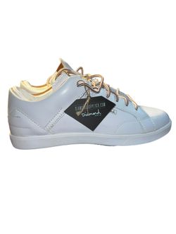 Vans Diamond White Brown Leather SB 7.5 Sade JetLife Brilliant Lo-Cut