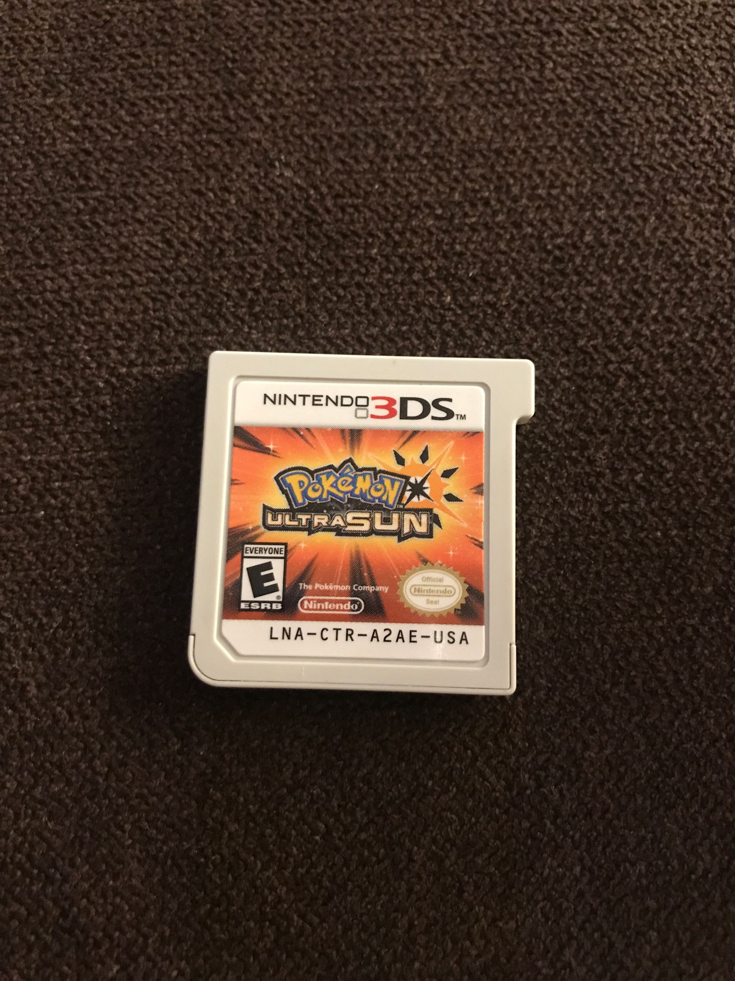 Pokémon ultra sun game