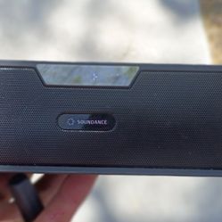 Soundance Bluetooth speaker. 