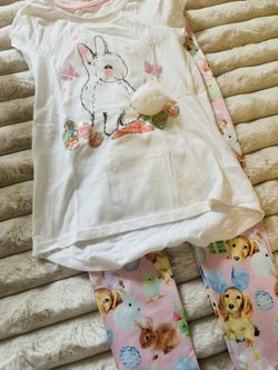 Bunnies Outfit - Girls Size 5/6