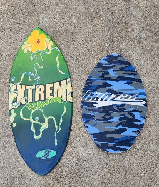 JGR Copa Extreme Skim and Banzai Skim Boards
