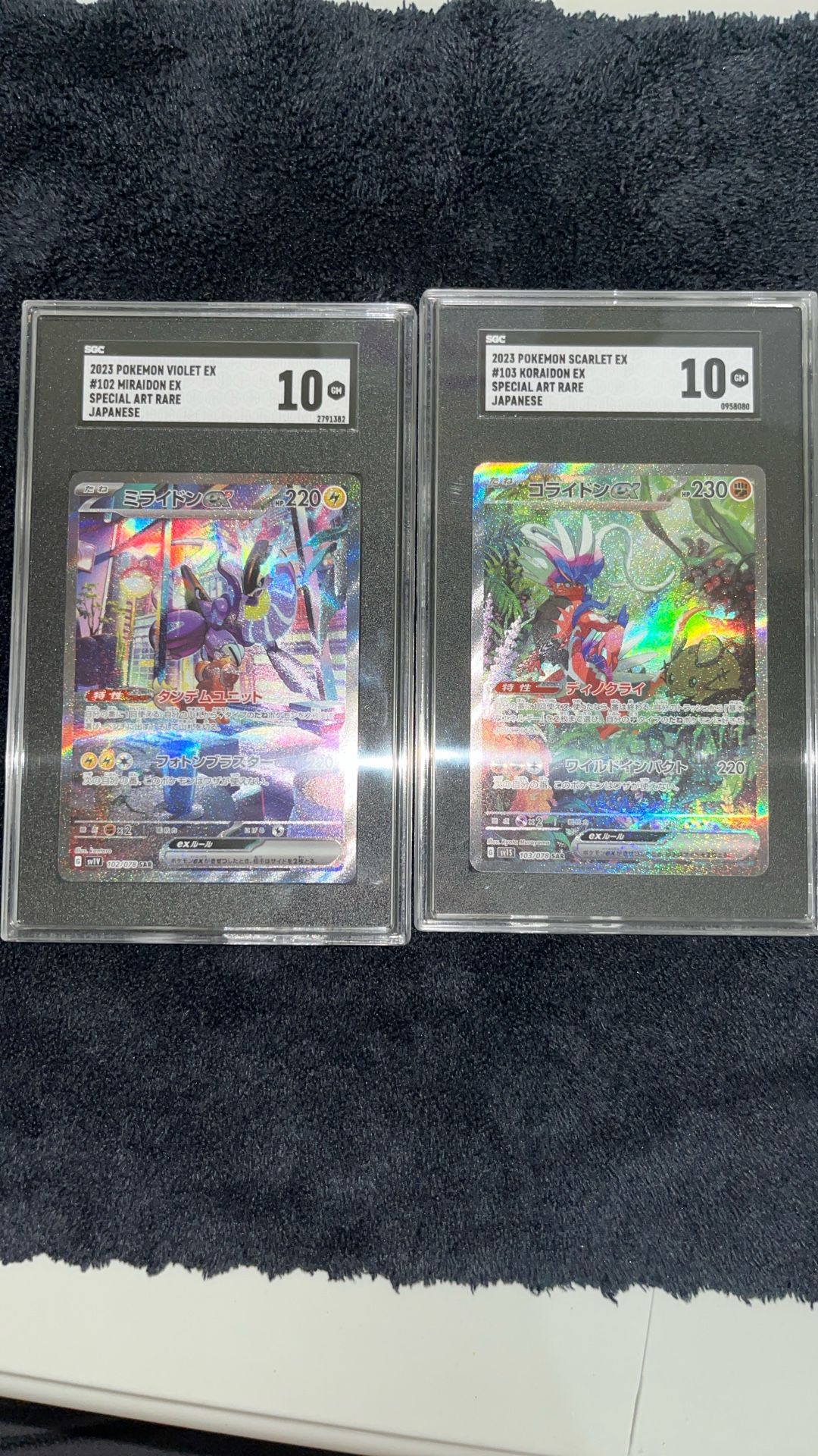 Pokémon Japanese Miraidon And Koraidon
