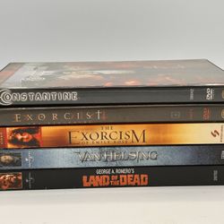 Horror/Action movie Dvd Lot Of 5