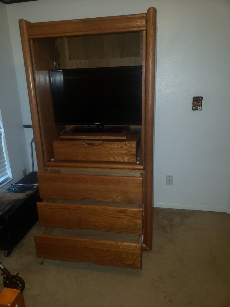 Old School Entertainment Center 