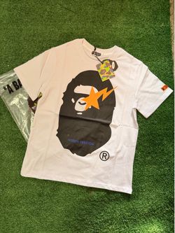 Bap x heron white tee shirt size medium