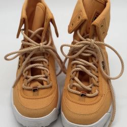 FILA Disruptor Ballistic Women's Sneaker Boots Citrus/White Size 6