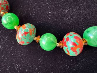 Vintage art deco retro 80s/90s necklace
