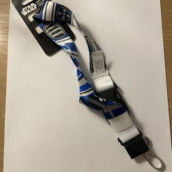 Star Wars R2-D2 Lanyard Keychain