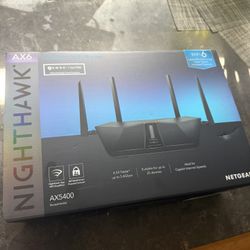 Netgear Nighthawk WiFi router  (WiFi 6)