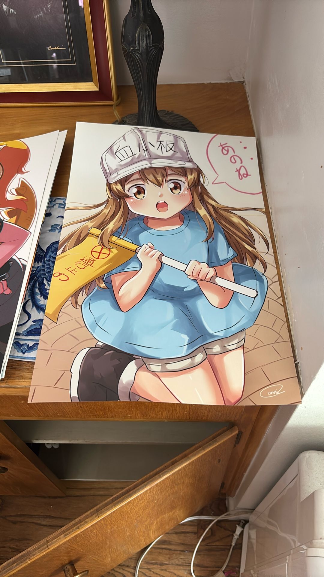 Anime Signature Stamp Poster