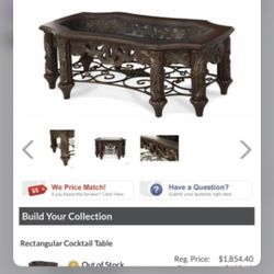 Michael Amini Coffee Table 