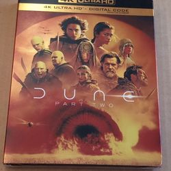 4k blu ray dune part two 2 bluray brand new 