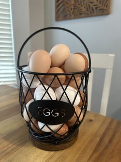 Organic eggs