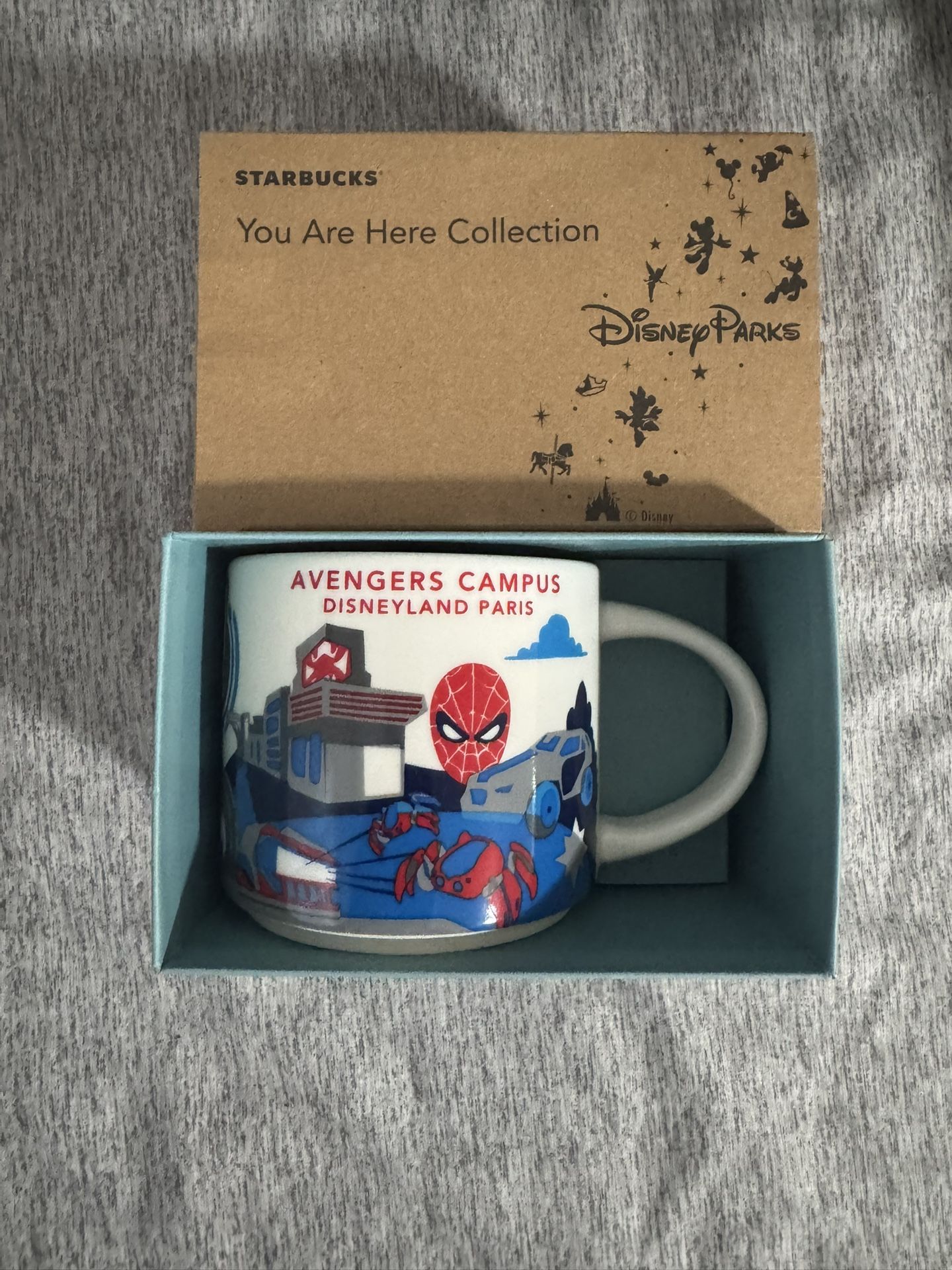 Disneyland Paris Starbucks Mugs