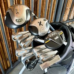Cleveland & TaylorMade Golf Club Set