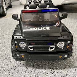 Rechargeable Police Car For Kids 3+ (unopened)
