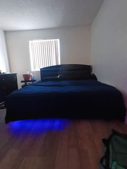 King size bed frame