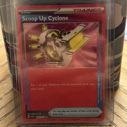 Scoop Up Cyclone 162/167 Twilight Masquerade ACE Spec Rare Pokemon Card