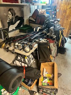Golf Clubs w/ inventory list
