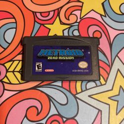 Metroid Zero Mission GBA Authentic Cartridge 