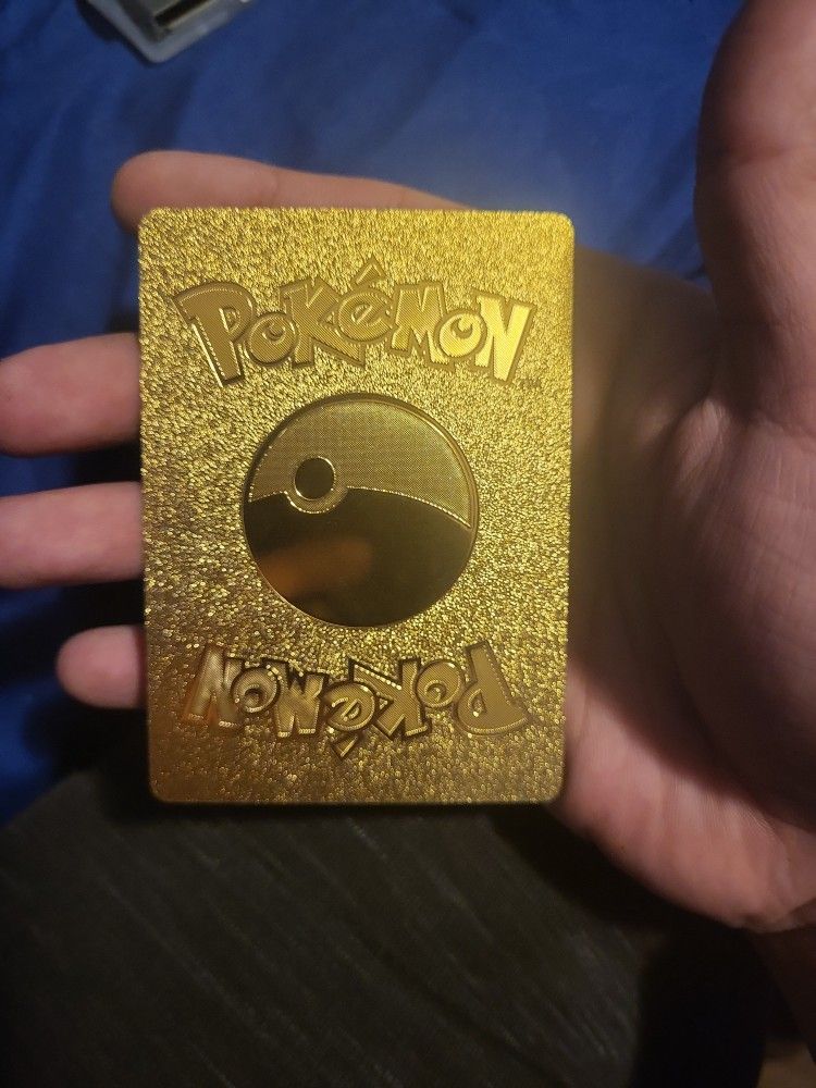 custom gold pokemon cards Flareon [GOLD STAR] #100 English Ex Power Keepers Singles metal golden pokemon cards Custom