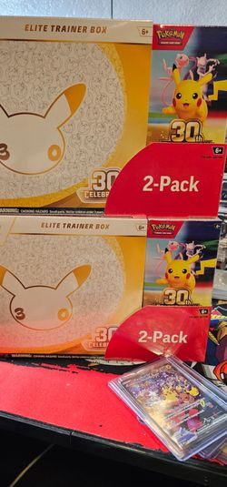 Pokémon 30th Celebrations Elite Trainer Box 2-Pack