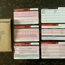 RN EKG Reference Cards