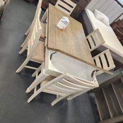 Jessica Dining Table Sets W/6 Chairs---$599---Unreal Pricing!!!---Delivery And Setup Available 