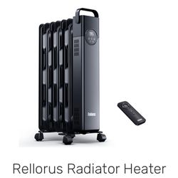 New electric heater in the box