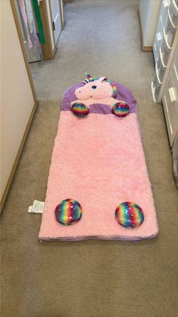 Kids unicorn sleeping bag