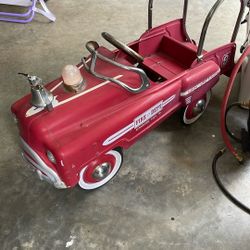 Vintage Kids Pedal  Car 