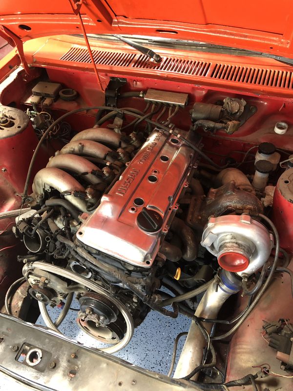 Brand new Datsun Nissan 240sx KA24de-t engine and transmission for Sale ...