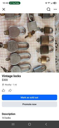 Vintage locks