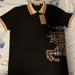 Burberry London Shirt Black Large 