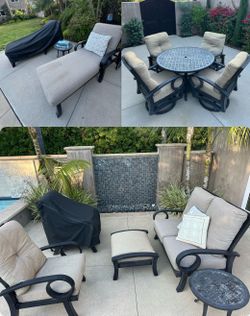 Huge patio set