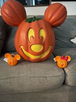 Disney Mickey Pumpkins all 3