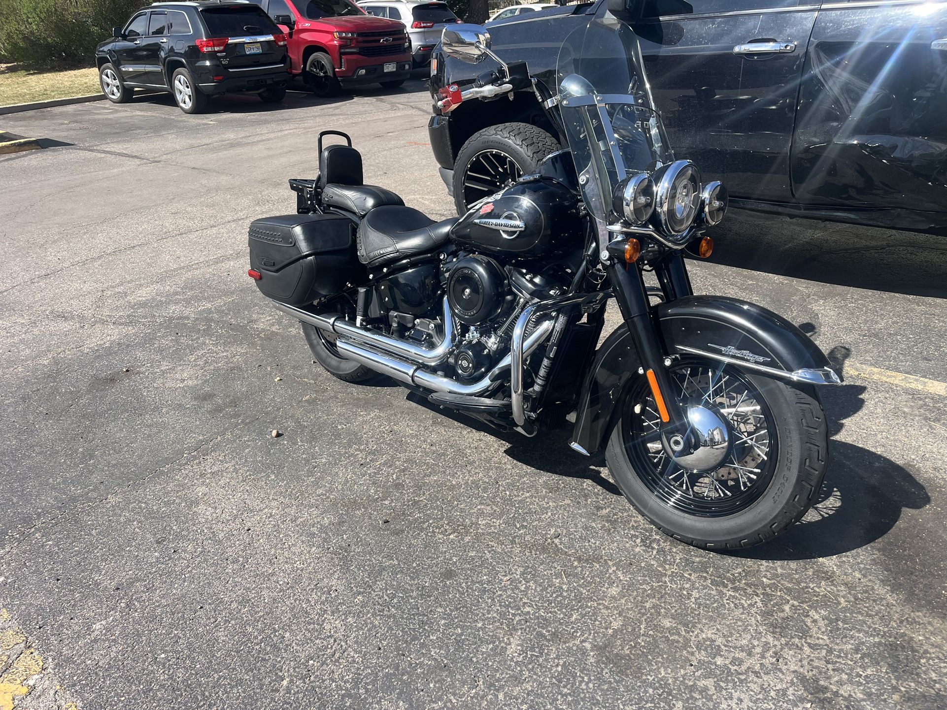 2018 Harley Davidsons Soft tail heritage 107 cc