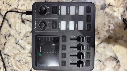Pupgsis Led Gaming Audio Mixer T12