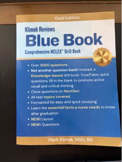 Klimek Review Book Nclex
