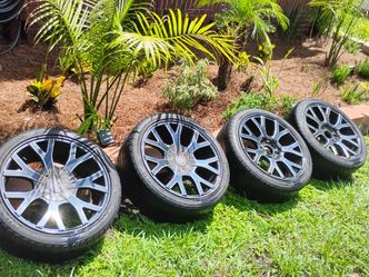 18" rims with tires universal 5 lug